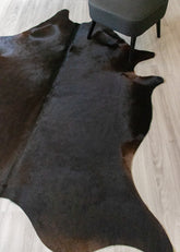 extra large cowhide rug